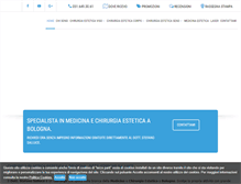 Tablet Screenshot of chirurgiastefanosalluce.com